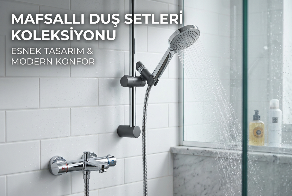 Mafsallı Duş Setleri