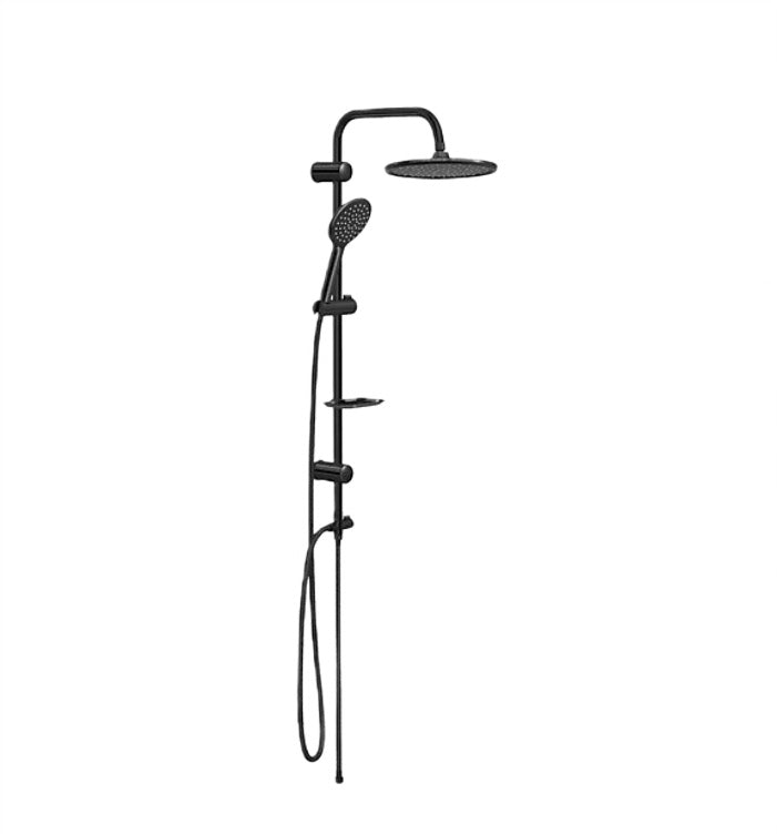Valtemo Deluxe Black Rain Duş Seti